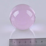 Maxbell 50mm Pink Crystal Ball Decorative Ball Art Decor Photography Prop No Stand