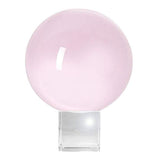 Maxbell 50mm Pink Crystal Ball Decorative Ball Art Decor Photography Prop No Stand
