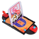 Maxbell 2 Players Plastic Finger Ejection Basketball Court Toy Set Kids Indoor Educational Toy