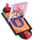 Maxbell 2 Players Plastic Finger Ejection Basketball Court Toy Set Kids Indoor Educational Toy