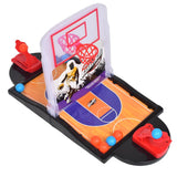 Maxbell 2 Players Plastic Finger Ejection Basketball Court Toy Set Kids Indoor Educational Toy