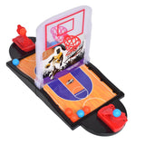 Maxbell 2 Players Plastic Finger Ejection Basketball Court Toy Set Kids Indoor Educational Toy