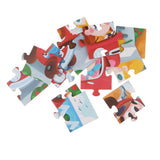 Maxbell 4 in 1 Paper Jigsaw Puzzle Kit Kids Early Educational Toy Gift Traffic