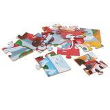 Maxbell 4 in 1 Paper Jigsaw Puzzle Kit Kids Early Educational Toy Gift Traffic