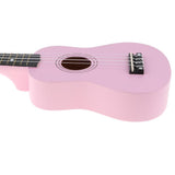 Maxbell 21 Inch 4 String Beginners Ukulele Hawaii Guitar Musical Instruments Pink