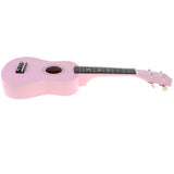 Maxbell 21 Inch 4 String Beginners Ukulele Hawaii Guitar Musical Instruments Pink