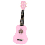 Maxbell 21 Inch 4 String Beginners Ukulele Hawaii Guitar Musical Instruments Pink