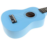 Maxbell 21 Inch 4 String Beginners Ukulele Hawaii Guitar Musical Instruments Blue