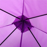 Maxbell Foldable Kids Girl Purple Castle Play House Indoor Outdoor Pop Up Tent Toy