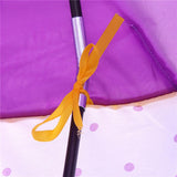 Maxbell Foldable Kids Girl Purple Castle Play House Indoor Outdoor Pop Up Tent Toy