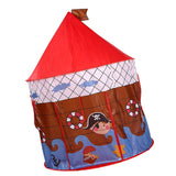 Maxbell Foldable Kids Girl Pirate Themed Play House Indoor Outdoor Pop Up Tent Toy