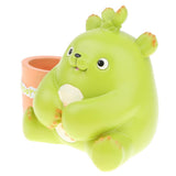 Maxbell Cartoon Cotyledon Piggy Bank Pen Holder Coin Money Box Figurine Home Decor