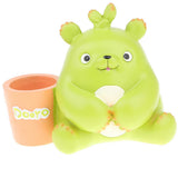 Maxbell Cartoon Cotyledon Piggy Bank Pen Holder Coin Money Box Figurine Home Decor