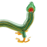 Max Handcrafted Chinese Dragon Model Metal Crafts Desk Ornament - Green