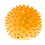 Maxbell 4 Inch PVC Inflated Knobby Bouncy Ball Massage Sensory Ball Kids Toy Yellow