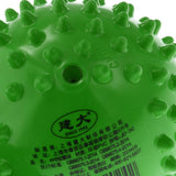 Maxbell 4 Inch PVC Inflated Knobby Bouncy Ball Massage Sensory Ball Kids Toy Green