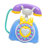 Maxbell Vintage Telephone Landline Kids Pretend Play Early Educational Toy Blue