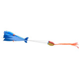 Maxbell Blue Dolphin Frameless Soft Parafoil Kite for Kids & Adults Park Beach Play