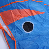 Maxbell Blue Dolphin Frameless Soft Parafoil Kite for Kids & Adults Park Beach Play