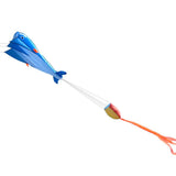 Maxbell Blue Dolphin Frameless Soft Parafoil Kite for Kids & Adults Park Beach Play
