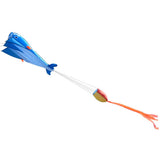 Maxbell Blue Dolphin Frameless Soft Parafoil Kite for Kids & Adults Park Beach Play