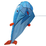 Maxbell Blue Dolphin Frameless Soft Parafoil Kite for Kids & Adults Park Beach Play