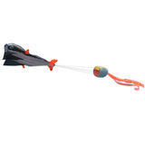 Maxbell Black Dolphin Frameless Soft Parafoil Kite for Kids & Adults Park Beach Play