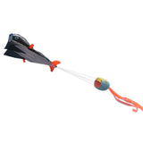 Maxbell Black Dolphin Frameless Soft Parafoil Kite for Kids & Adults Park Beach Play