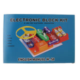 Maxbell Electronics Learning 16pcs Kits - DIY Physical Circuit Experiment Toy W-58