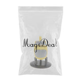 Maxbell Creative Solar Powered Propeller Rotating Helicopter Car Ornament Yellow
