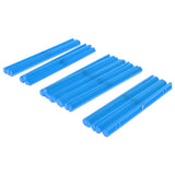 Maxbell Pack of 20 Magnetic Counting Rods Kids Geometry Math Learning Toy - Blue