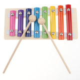 Maxbell 2 in 1 Kid Wooden Abacus Bead Maze Xylophone Music Developmental Toy Cow
