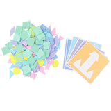 Maxbell 190 pieces Wooden Jigsaw Puzzle Tangram Educational Intelligence Toy Gift