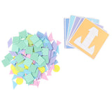 Maxbell 190 pieces Wooden Jigsaw Puzzle Tangram Educational Intelligence Toy Gift