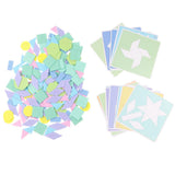 Maxbell 190 pieces Wooden Jigsaw Puzzle Tangram Educational Intelligence Toy Gift