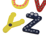 Maxbell Wooden Cartoon Fridge Magnet 26 Letters Alphabet kid Baby Educational Toy