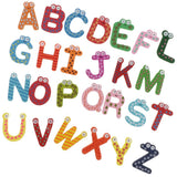 Maxbell Wooden Cartoon Fridge Magnet 26 Letters Alphabet kid Baby Educational Toy