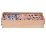 Maxbell Montessori Language Material Teaching Box of 26 A~Z Alphabet Kids Education