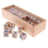 Maxbell Montessori Language Material Teaching Box of 26 A~Z Alphabet Kids Education