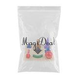 Maxbell Language Montessori Material - Solid Grammar Symbols with Cut-Out Tray Toy