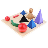 Maxbell Language Montessori Material - Solid Grammar Symbols with Cut-Out Tray Toy