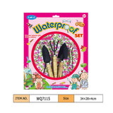 Maxbell KidGardening Tools, Garden Tool Set Shovel, Rake, Trowel and Kids Waterproof Apron Oversleeve Kits Outdoor Yard Flower Planted Toy - Floral