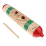 Maxbell Wooden Frog Knocker Orff Instruments Percussion Toy for Kids Crow Sounder
