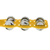 Maxbell Plastic Cymbals w/ Handle Orff Percussion Instrument Kids Musical Toy Yellow