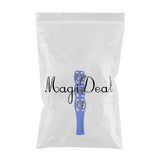Maxbell Plastic Cymbals w/ Handle Orff Percussion Instrument Kids Musical Toy Blue