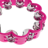 Max Maxb Baby Tambourine Handbell Rattle Musical Percussion Instrument Toy  Purple