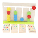 Max Wooden Montessori Teaching Material 4 Colors Game Kids Baby Educational Toy