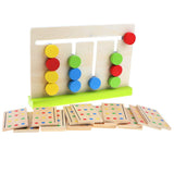 Max Wooden Montessori Teaching Material 4 Colors Game Kids Baby Educational Toy