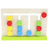 Max Wooden Montessori Teaching Material 4 Colors Game Kids Baby Educational Toy