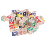 Max Colorful Wooden Numbers Cubes Stacking Blocks Kid Toddlers Educational Toys